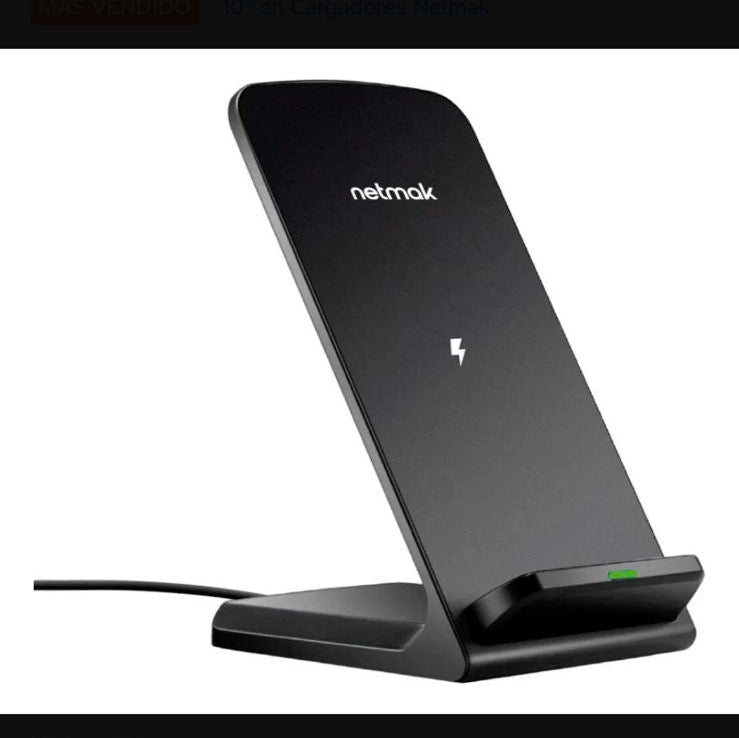 Cargador Soporte inalámbrico 2 posiciones