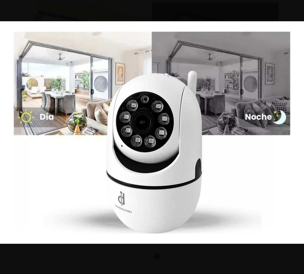 Kit X 2 Cámara full HD visión nocturna