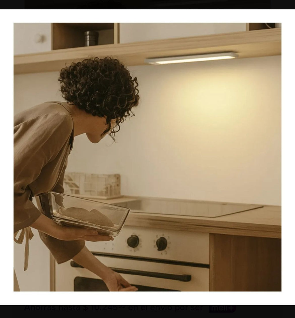 Barra Luz Led 60cm con Sensor de Movimiento , Recargable USB