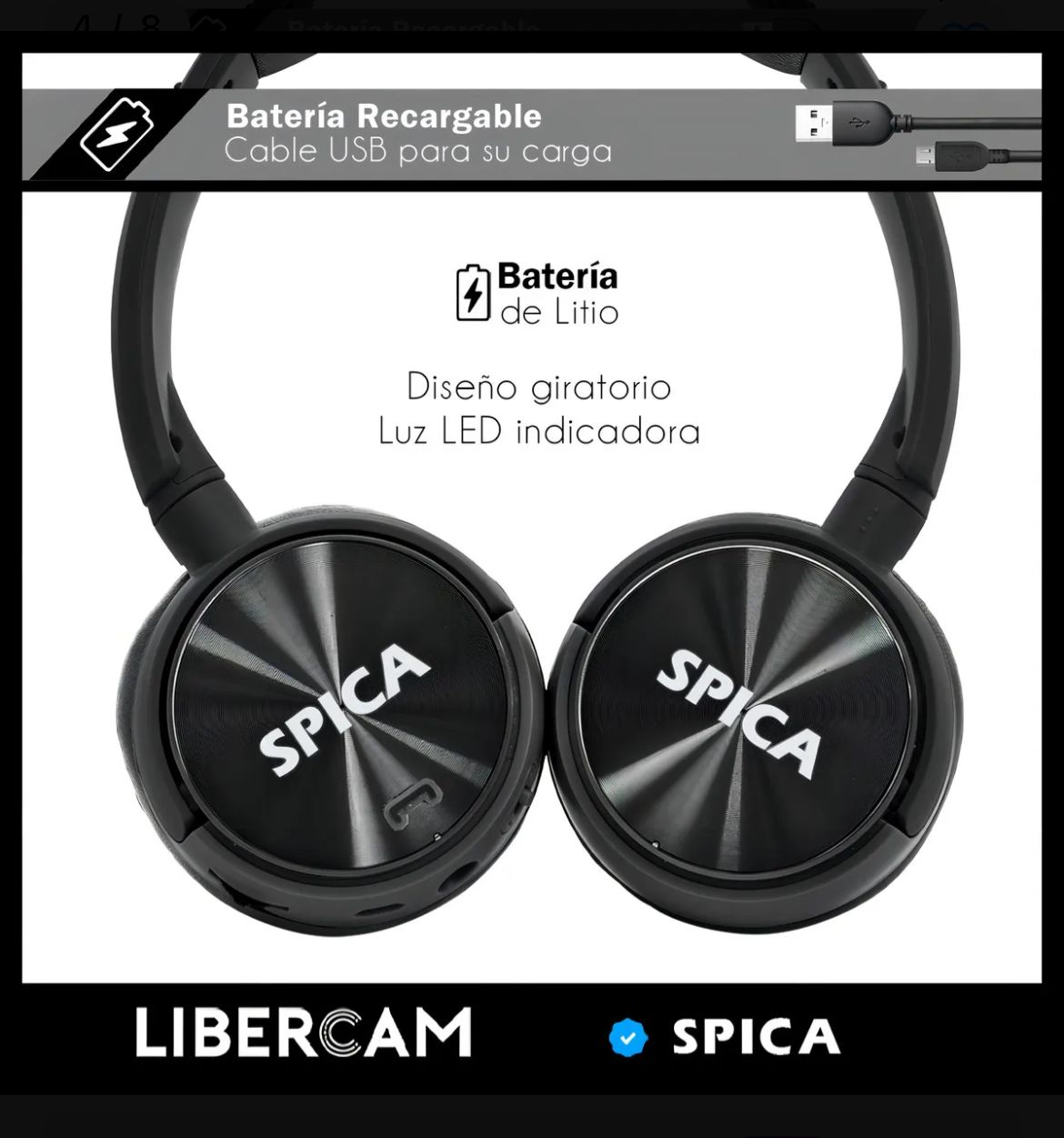 Auriculares Vincha Inalámbricos Sp-440 Bluetooth