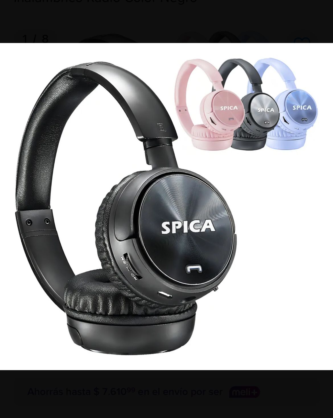 Auriculares Vincha Inalámbricos Sp-440 Bluetooth
